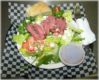 photo of one of many salads available at Panini's